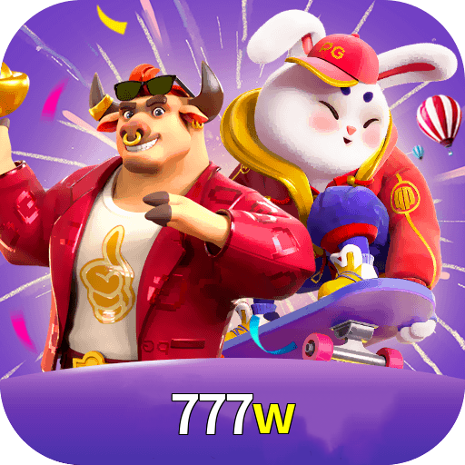 Imagem promocional da 777w mostrando a plataforma e suas vantagens